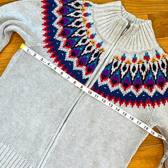 Chaps Zip Up Sweater - Picture 6 of 9